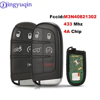 Дистанционно ключ jingyuqin 433 Mhz 4A За DODGE/Chrysler/JEEP Grand Cherokee Безконтактен Комфорт Без ключ Go M3N-40821302 M3N40821302