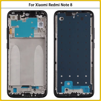 10 Бр. За Xiaomi Redmi Note 8 Средната Рамка LCD Поддържаща Плоча Корпус Рамка Предна престилка Предна Панел Redmi Note8 резервни Части За Ремонт на