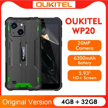 2022 Глобалната версия на Oukitel WP20 IP68 Издръжлив смартфон 5,93 