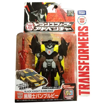 TAKARA ТОМИ Transformers Deluxe Роботи под Прикритие TAV-EX Черният Рицар Bumblebee Фигурка Модел Играчки за Деца, Подарък
