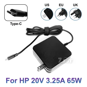 65 W USB Type-C AC Адаптер За лаптоп, Зарядно За HP EliteBook Spectre 13 Elite X2 TPN-AA03