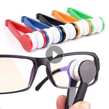 Пречиствател За Очила Протирание На Екрана Мини Меки Очила За Очи Четка За Почистване На Лещи За Пречистване На Протирание Точки От Микрофибър Директни Продажби Точки