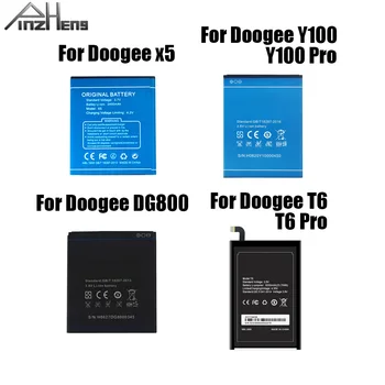 Батерия на Мобилния телефон PINZHENG За Doogee X5 X 5 Y100 T6 Pro DG800 Благородна работа на смени Батерията С Подарък