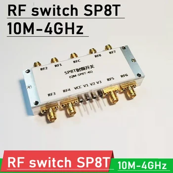 10 M-4 Ghz SP8T RF Преминете SP8T Полюс Восьмиполюсный електронен микровълновата, ключ ЗА Връзка на Системата 433 М GSM GPS 2,4 Г