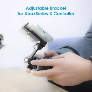 ABS Мобилни Игри Скоба за Xbox Серия X S Контролер на Притежателя на Телефона Регулируема Мобилни Игри Скоба за 99x67x52 мм
