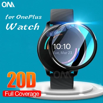 Защитно Фолио От Мека Фибростъкло За OnePlus Watch 2020 Извити Умен Часовник От Меки Влакна, qwerty на цял екран Защитно Фолио за часа One Plus
