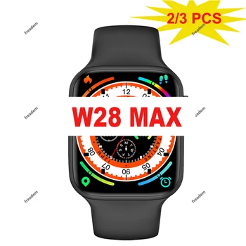 IWO Watch 8 W28 Max Смарт Часовници 1,9 Инча 45 мм Dail Покана NFC Винаги на Дисплея Фитнес Тракер, Умни Часовници за Мъже и Жени PK DT8 MAX