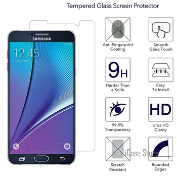 Защитно фолио от закалено Стъкло 9H Hardess За Samsung Galaxy Note 2 / Note 3 / Note 4 / Note 5 / Note3 Нео Lite Защитно Фолио