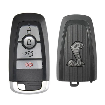 CN018117 Оригинален/Следпродажбено 4-ключ smart ключ за Ford Mustang Cobra 2015 + дистанционно управление с 315 Mhz PCF7953P FCCID M3N-A2C31243800