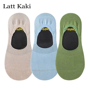 3 чифта Чорапи 2022 г., Дамски летни памучни чорапи-дезодоранти в японски стил, Чехли, Обикновен дамски чорапи и без чорапи, много невидими