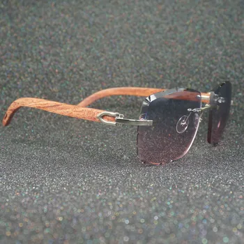 Carter Мъжки Слънчеви Очила Реколта C Deco Оригинални Слънчеви Очила Мъжки Прозрачни Очила с Зазубренным Ръба на Точки от махагон за Риболов