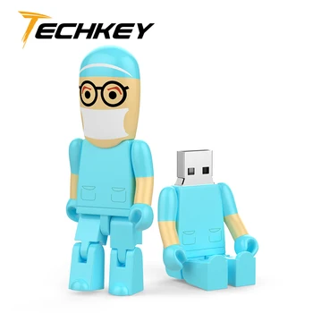 TECHKEY Сладък Usb Флаш памет 32 GB 16 GB 8 GB карта флаш памет 64 GB 128 GB usb 2.0 usb устройство е перфектният подарък за флаш памет