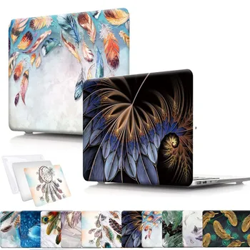Нов Калъф за Лаптоп Apple MacBook Air Pro Retina12 см 13 см 15 см и 16 См устойчив на удари Калъф за Лаптоп с Шарени Пера