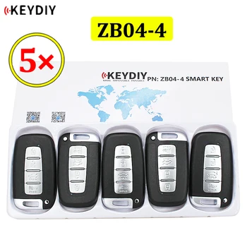 5 бр./лотуниверсальный ZB04-4 KD Smart Key дистанционно управление за KD-X2 Автомобилен ключ Дистанционно Смяна на Интересите на над 2000 модели