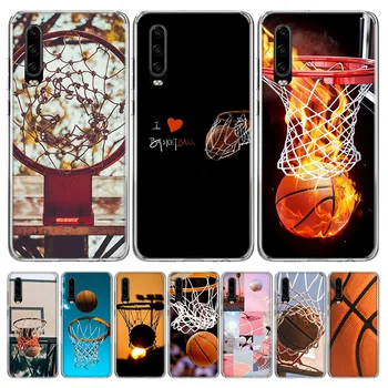 Баскетболно Кошче Калъф За Телефон Funda За Huawei P30 Lite P20 P40 Pro P10 Mate 10 20 Lite 30 P Smart Z 2019 Калъф За Носене