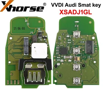 Xhorse XSADJ1GL VVDI 754J Смарт ключ ПХБ 315/433/868 Mhz за Audi A6L A7 Q5 A4L A8L 2013-2019 За адаптер VVDI BCM2